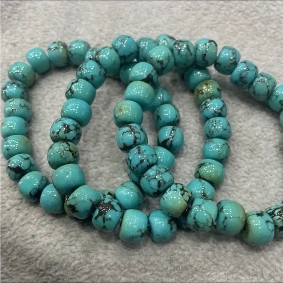 Genuine turquoise bracelet - Picture 3 of 5
